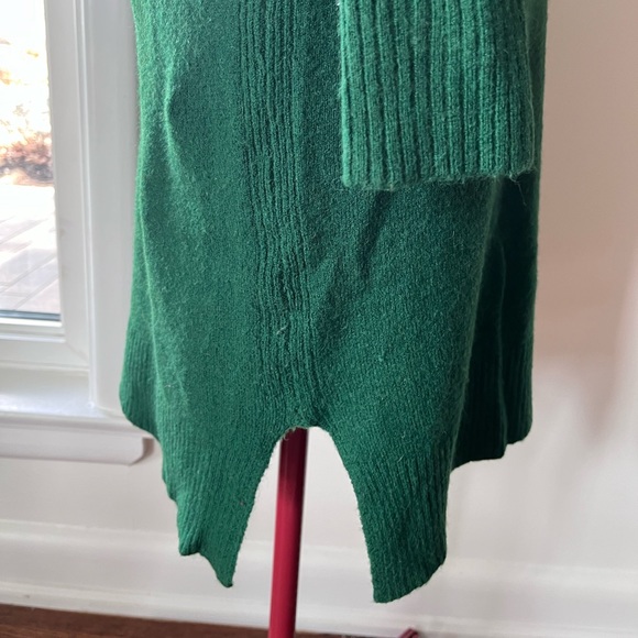 EMERALD GREEN J CREW TURTLENECK DRESS - Picture 13 of 13